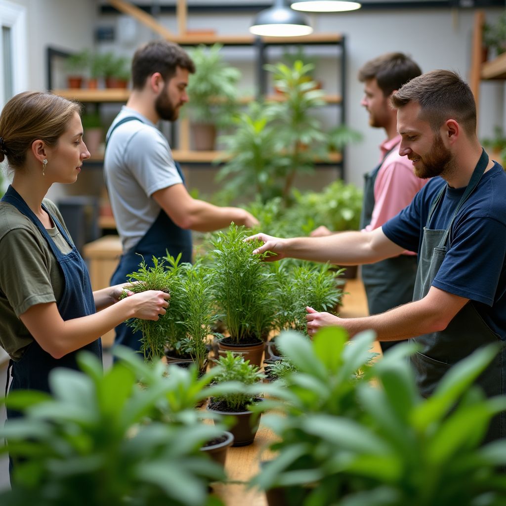 Atelier entretien plantes